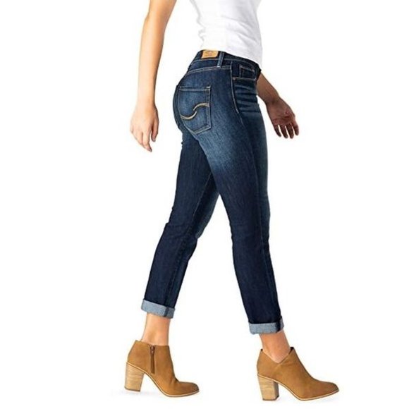 levi's modern slim cuffed jeans